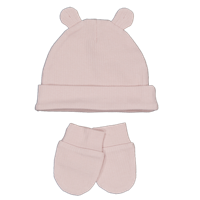 Muts en wanten - Roze