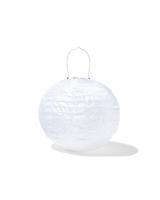 HEMA Solar tuinlampion Ø28cm wit