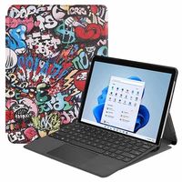 Wonder Series Microsoft Surface Pro 8 Folio Case - Graffiti - thumbnail
