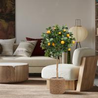 Sinaasappel kunstboom op stam 120cm