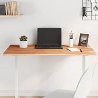 Tafelblad rechthoekig 100x60x1,5 cm massief beukenhout