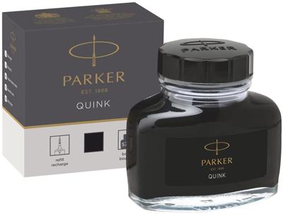 Vulpeninkt Parker Quink zwart permanent 57ml