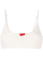 Cashmere In Love brassière Anse en crochet - Blanc - thumbnail