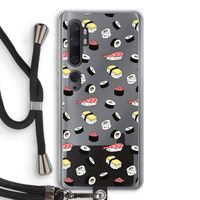 Sushi time: Xiaomi Mi Note 10 Transparant Hoesje met koord