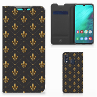 Samsung Galaxy A40 Hoesje met Magneet Franse Lelie