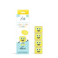 Glo Pals Lichtblokjes Alex geel 4 stuks