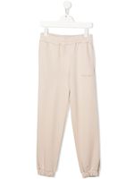Pinko Kids pantalon de jogging à chevilles resserrées - Tons neutres