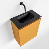 Toiletmeubel Mondiaz Ture | 40 cm | Meubelkleur Ocher | Eden wastafel Urban Midden | Zonder kraangat