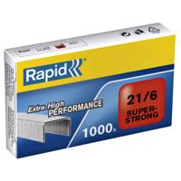 Nieten rapid 21/6 gegalv super strong 1000st | 5 stuks
