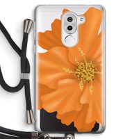 Orange Ellila flower: Honor 6X Transparant Hoesje met koord