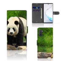 Samsung Galaxy Note 10 | Telefoonhoesje | Met pasjeshouder | Panda