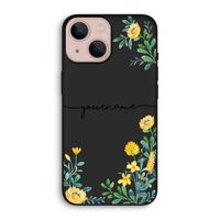 Gele bloemen: iPhone 13 mini Biologisch afbreekbaar hoesje