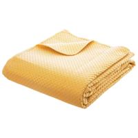 Atmosphera Bedsprei Dolce Vita - okergeel - 240 x 260 cm - polyester - luxe motief Atmosphera Bedsprei Dolce Vita - okergeel - 240 x 260 cm - polyester - luxe motief