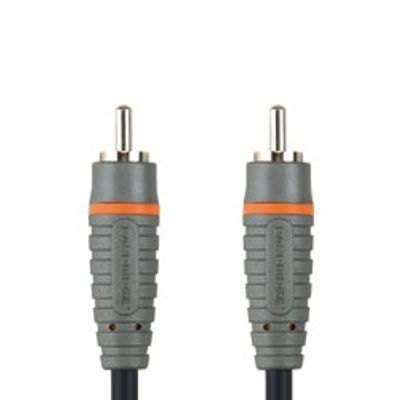 Bandridge BAL4805 audio kabel 5 m RCA Zwart, Grijs, Oranje