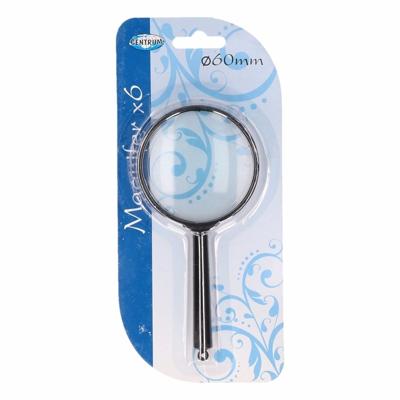 Vergrootglas Dia 6 cm - klein - 13 cm lang - loep - kind / volwassenen