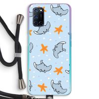 Manta: Oppo A92 Transparant Hoesje met koord Manta: Oppo A92 Transparant Hoesje met koord