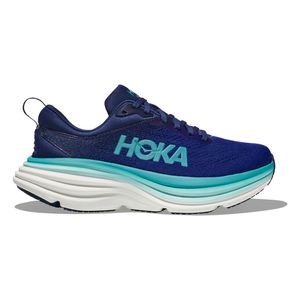 Hoka Bondi 8 hardloopschoenen donkerblauw dames 38