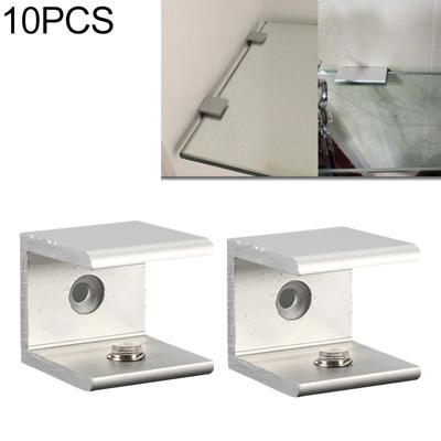 10 STKS single hole aluminiumlegering glas bevestigings clip S 20mm