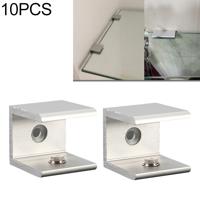 10 STKS single hole aluminiumlegering glas bevestigings clip S 20mm