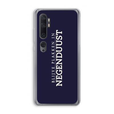 Blijve plakken in Negenduust: Xiaomi Mi Note 10 Transparant Hoesje