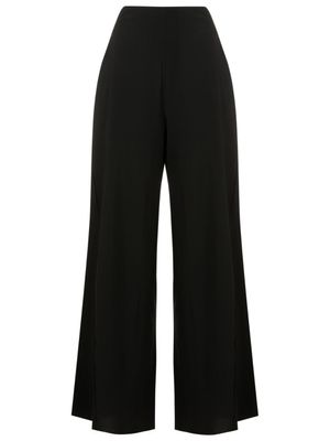 Osklen pantalon à taille haute élastiquée - Noir