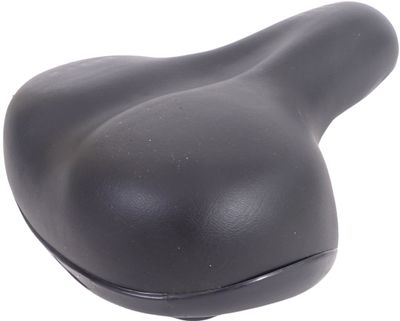 Edge Fietszadel city soft incl. zadelstrop - zwart