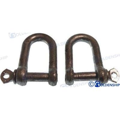 GS71251 - GEGALVANISEERDE beugel recht 8 mm (pak van 2)