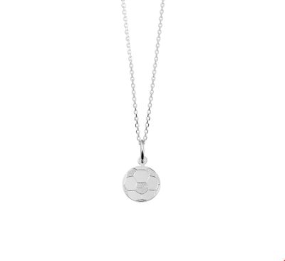 TFT Zilveren Ketting Voetbal 1,1 mm x 38 cm