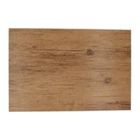 Tafel Placemat hout print - lichtbruin - 45 x 30 cm - Onderleggers - Tafel dekken