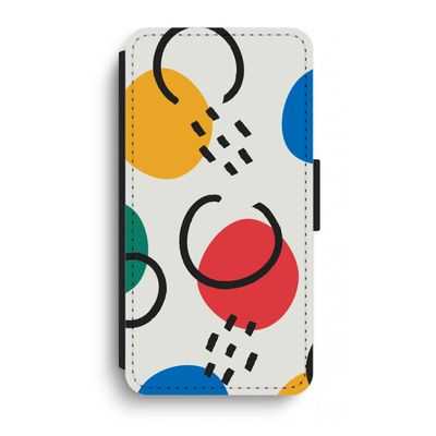 Illustratieve pop 3: iPhone XR Flip Hoesje