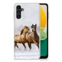Samsung Galaxy A13 | A04s | TPU Hoesje | Paarden
