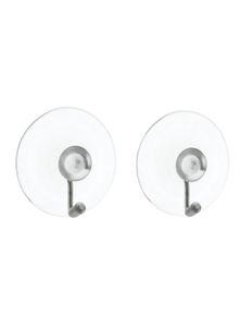 HEMA Haak Met Zuignap - 2 Stuks (transparant)