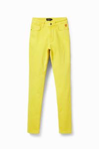 Straight jeans - YELLOW - 42