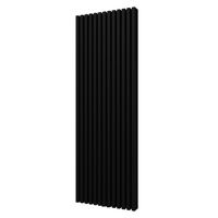 Handdoekradiator Aquasplash Siela Dubbel 180 x 60,6 cm Mat Zwart Aquasplash