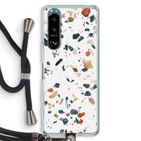 Terrazzo N°4: Sony Xperia 5 III Transparant Hoesje met koord