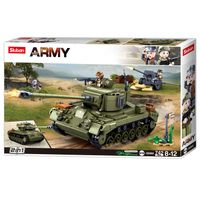 Sluban Army Medium Tank Groen - thumbnail