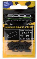 Spro Mb Single Brass Crimp 10mm 1,4mm 50St. - thumbnail