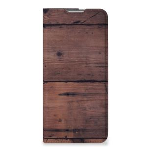 OPPO Find X5 Pro Book Wallet Case Old Wood