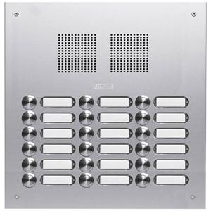 Grothe TS 787 3-6 Buitenunit voor Deurintercom Zilver