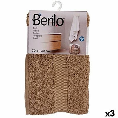 Badhanddoek Kameel 70 x 130 cm (3 Stuks)