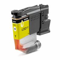 Originele inktcartridge Brother LC521Y Geel