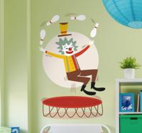 Clown vrolijk