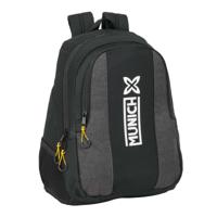 Schoolrugzak Munich Topo Zwart 32 x 44 x 16 cm