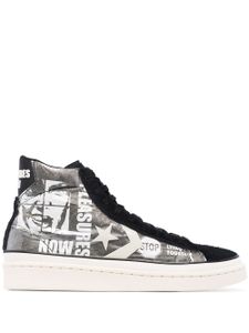 Converse baskets montantes imprimées Pleasure Pro - Noir