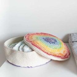 Yarn and Colors Rainbow Basket Haakpakket 1 Colorful