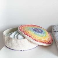 Yarn and Colors Rainbow Basket Haakpakket 1 Colorful