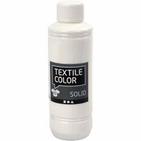 Creativ Company Dekkende textielverf - wit, 250ml