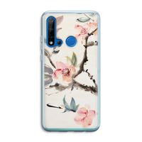 Japanse bloemen: Huawei P20 Lite (2019) Transparant Hoesje