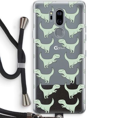 Dinos: LG G7 Thinq Transparant Hoesje met koord