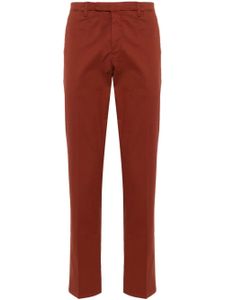 Boglioli pantalon chino à plis marqués - Rouge